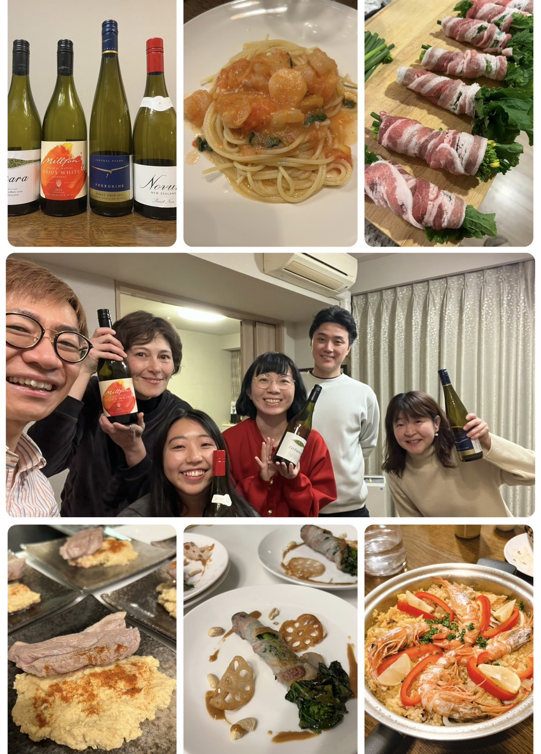 ワイン会の様子