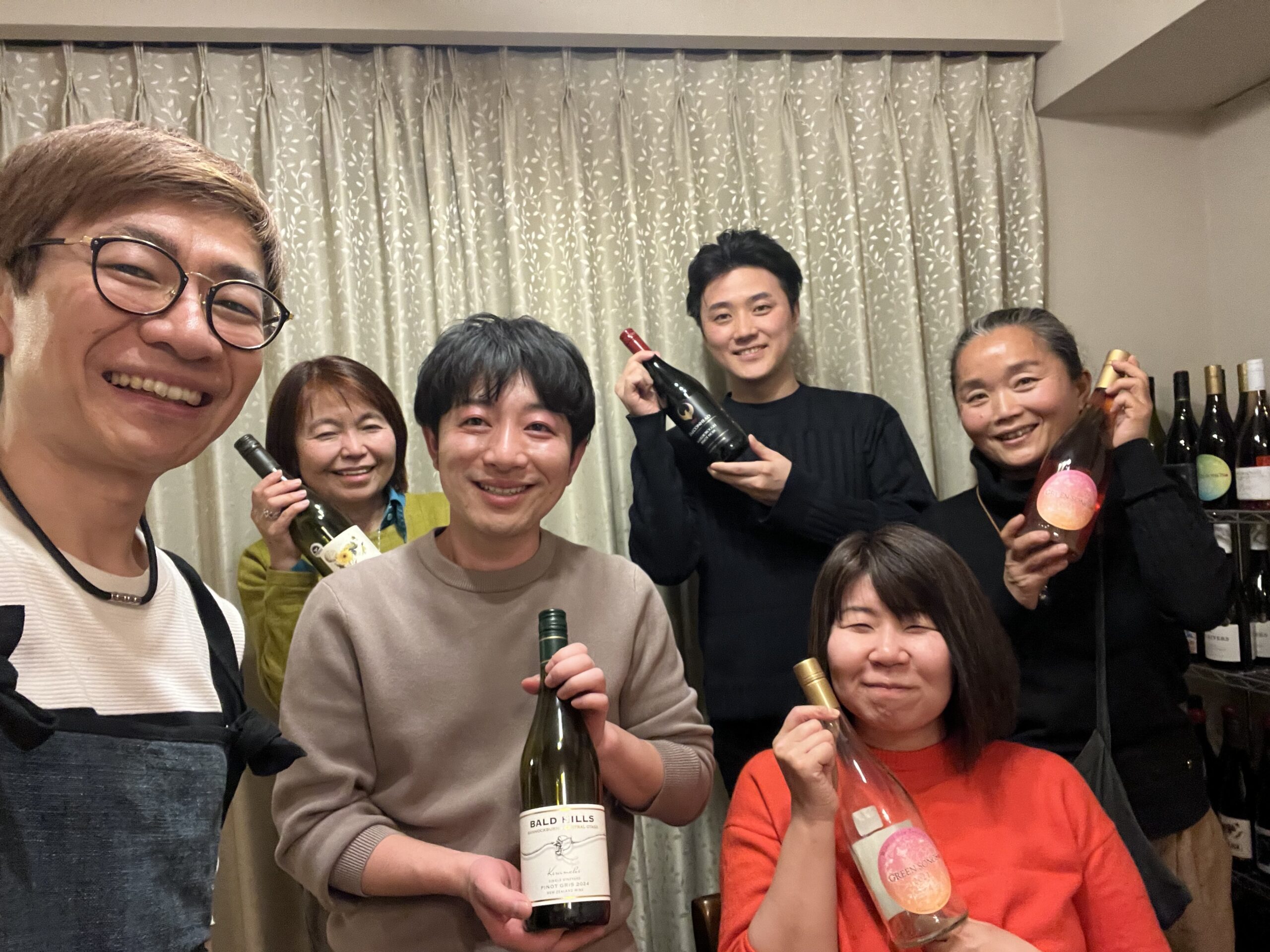 ワイン会の様子