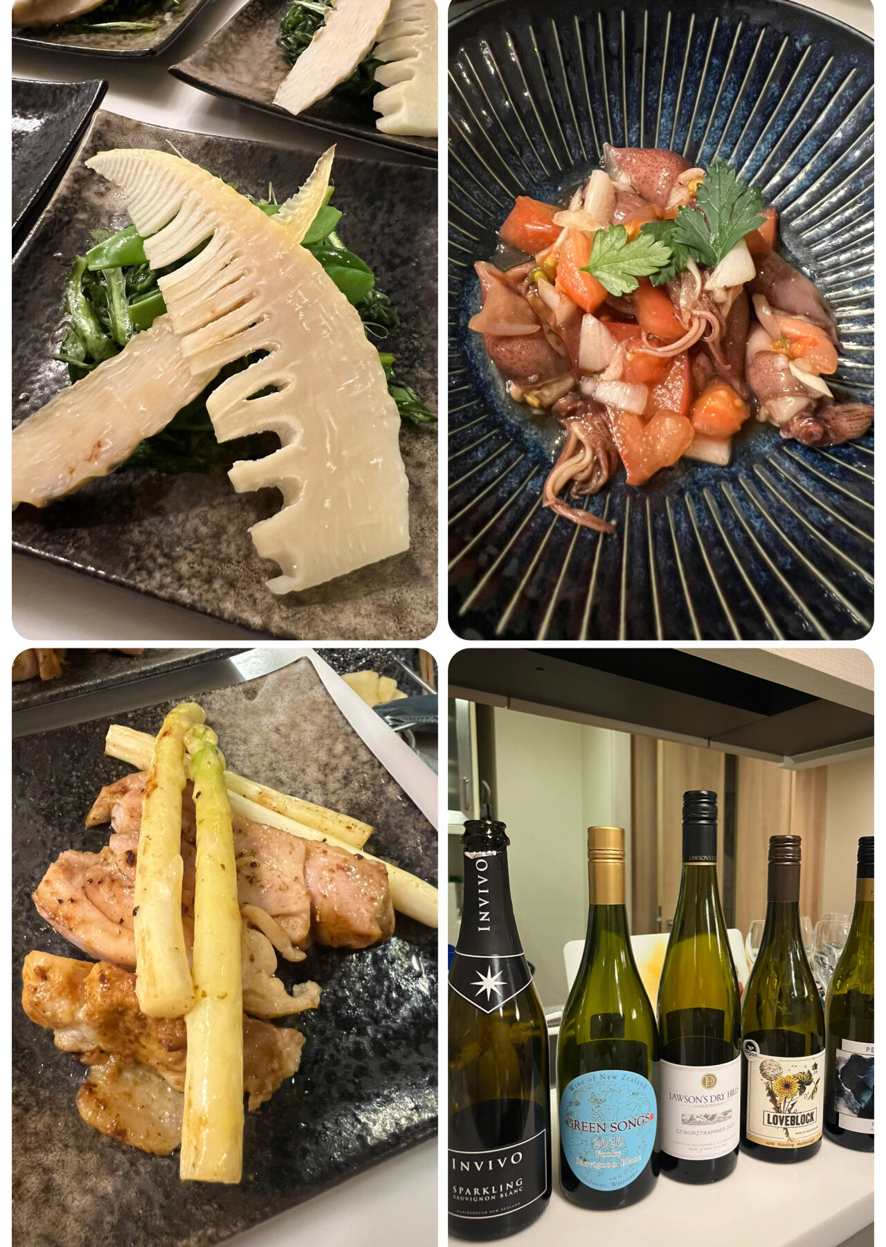 料理の様子